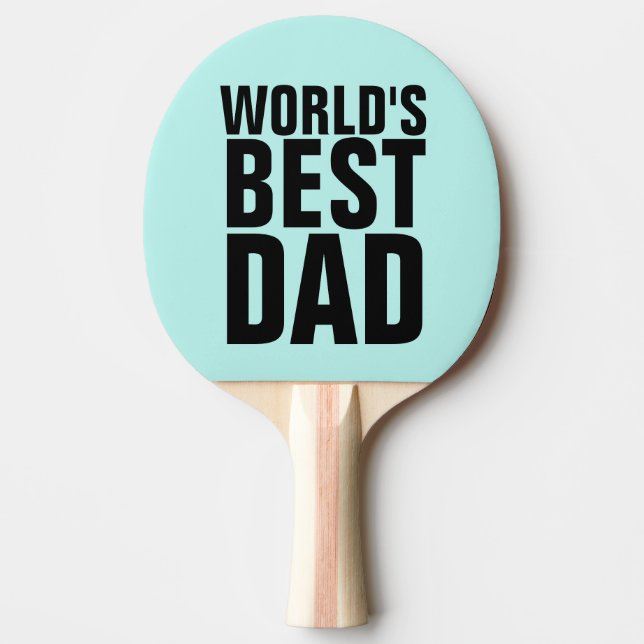 WORLD'S BEST DAD PING PONG PADDLE (Front)
