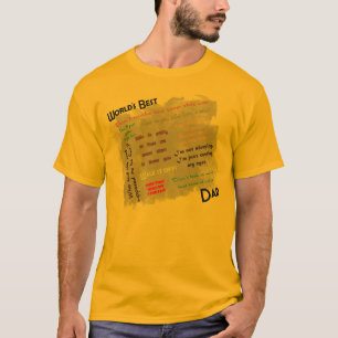 Worlds Best Dad Shirt