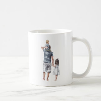 World's Best Dad, Son & Daughter Sweet Cute Unique Coffee Mug