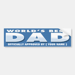 World's Best Dad Sticker