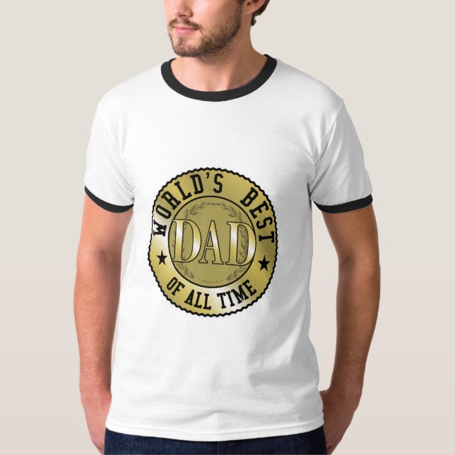 Worlds Best Dad T-Shirt (Front)