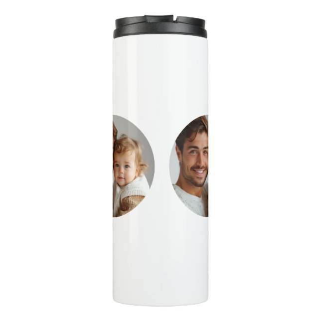 World's Best Dad Thermal Tumbler Personalised (Back)