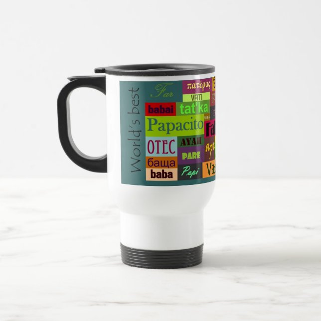World's Best Dad Travel Mug (Left)