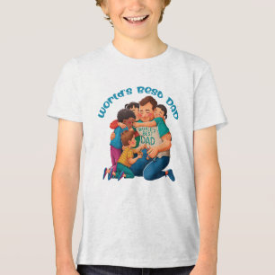 World's Best DAD Tri-Blend Shirt