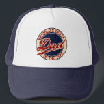World's Best Dad Trucker Hat<br><div class="desc">Great gift for your Dad on Father's Day, Grandparent's Day or any day you want to say "I love you Daddy" to the best Dad in the world.</div>