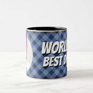 World's Best Dad Two-Tone Coffee Mug