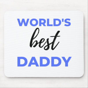 World's Best Daddy bl Mouse Mat