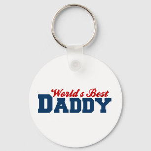 Worlds Best Daddy Key Ring