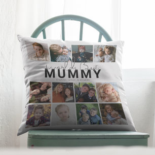 Worlds Best Daddy   Photo Collage Cushion