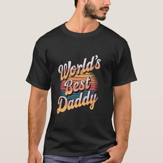 World's Best Daddy T-Shirt (Front)