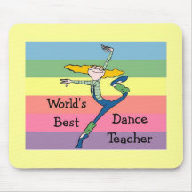 World's best dance teacher merchandise