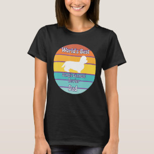 World's Best Dandie Dinmont Terrier Dad T-Shirt