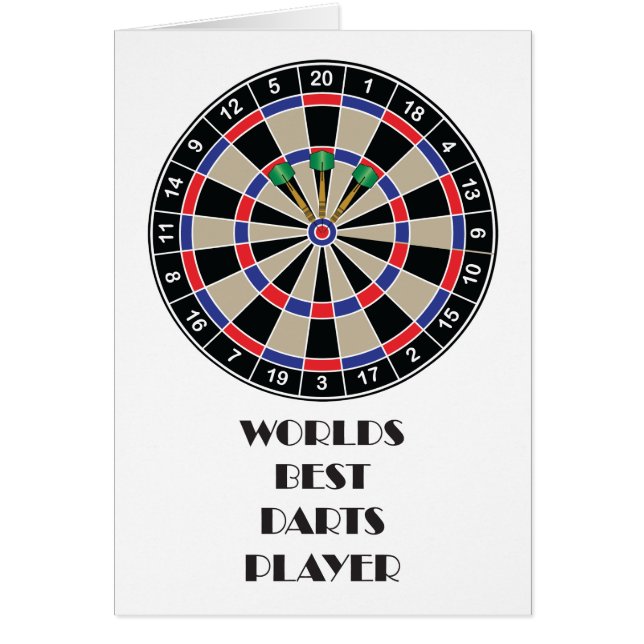 Worlds Best Darts Player (Front)