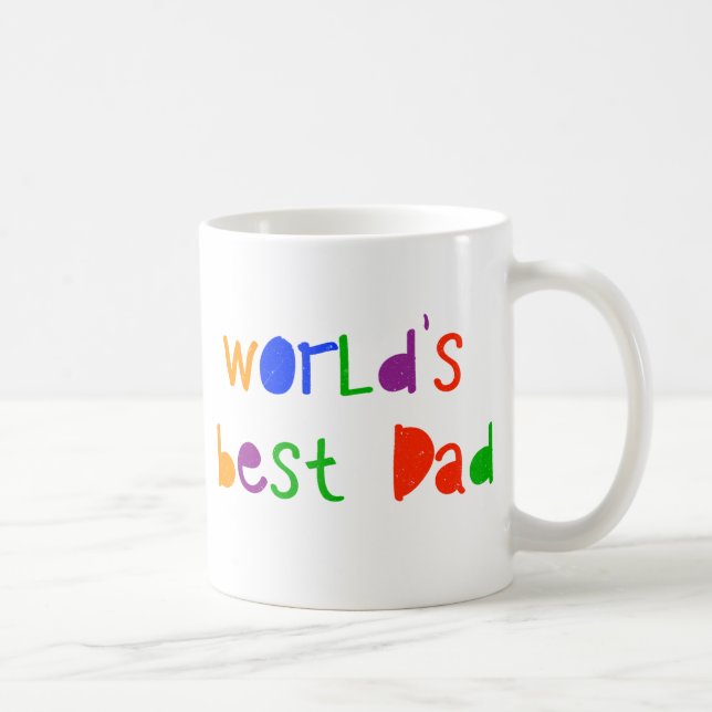 World's Best Day Cure From Child Coffee Mug (Right)