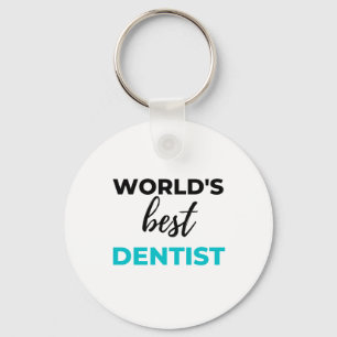 World's Best Dentist 2 Key Ring
