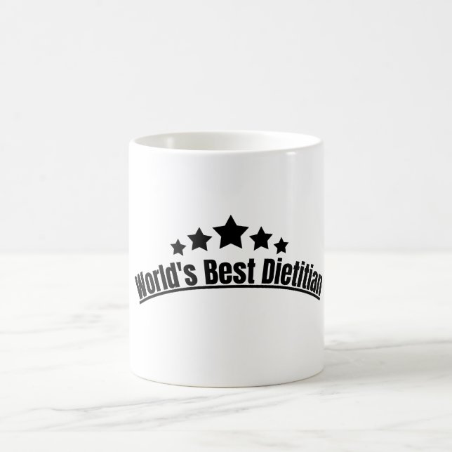 World's Best Dietitian Coffee Mug (Center)