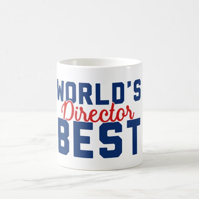 World's Best Director Coffee Mug (Center)