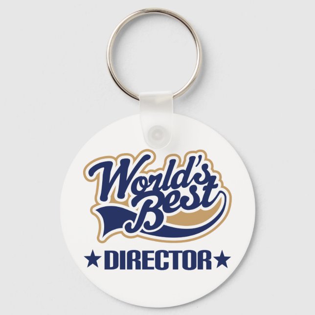 Worlds Best Director Key Ring (Front)