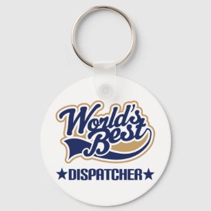 Worlds Best Dispatcher Key Ring