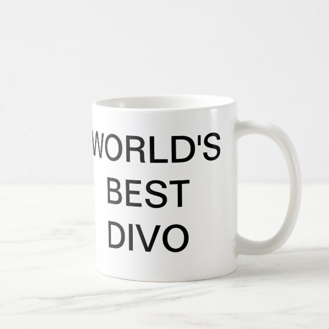 Worlds Best DIVO Coffee Mug (Right)
