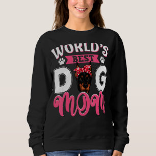 World's Best Doberman Dog Mum Mother's Day Sweatshirt