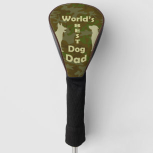 World's Best Dog Dad Golf Head Cover