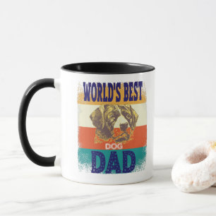 world's best dog dad mug