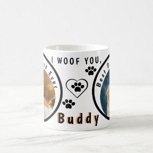 World's Best Dog Dad Personalised Pet Photo Coffee Mug