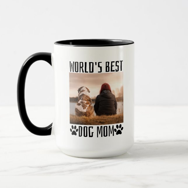 Worlds Best Dog Mum    Mug (Left)