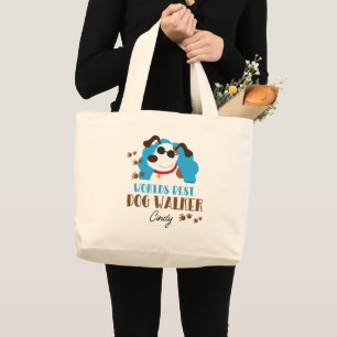 Worlds Best Dog Walker Tote Bag