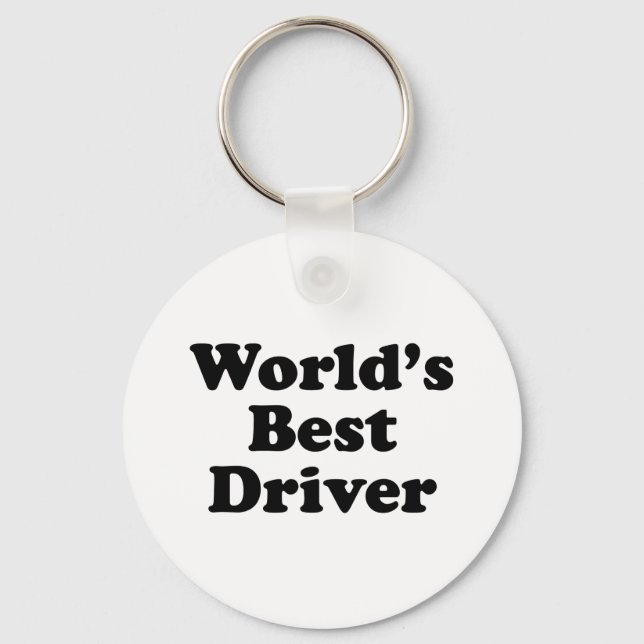 World's Best Driver Key Ring (Front)