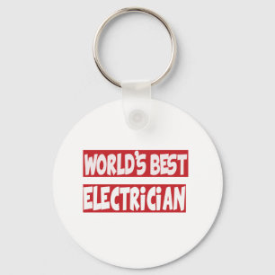 World's Best Electrician. Key Ring
