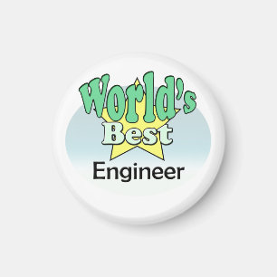 World's Best Engineer Magnet