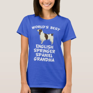 World's Best English Springer Spaniel Grandma T-Shirt