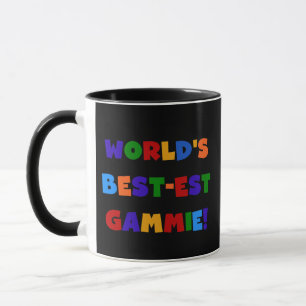 World's Best-est Gammie Bright Colours Gifts Mug