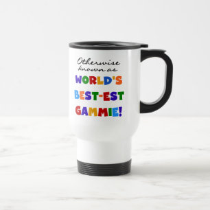 World's Best-est Gammie T-shirts and Gifts Travel Mug