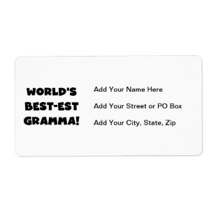 World's Best-est Gramma Black or White