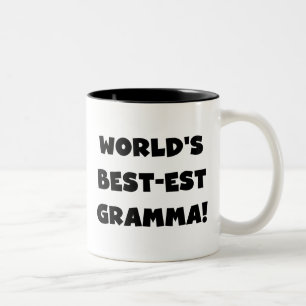 World's Best-est Gramma Black or White Two-Tone Coffee Mug