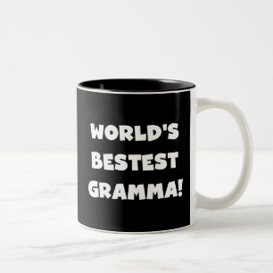 World's Best-est Gramma Black or White Two-Tone Coffee Mug