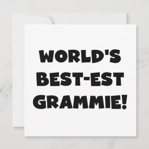 World's Best-est Grammie Black or White Gifts
