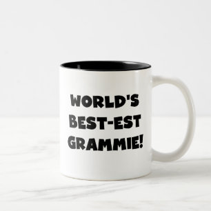 World's Best-est Grammie Black or White Gifts Two-Tone Coffee Mug