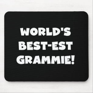 World's Best-est Grammie White T-shirts and Gifts Mouse Mat