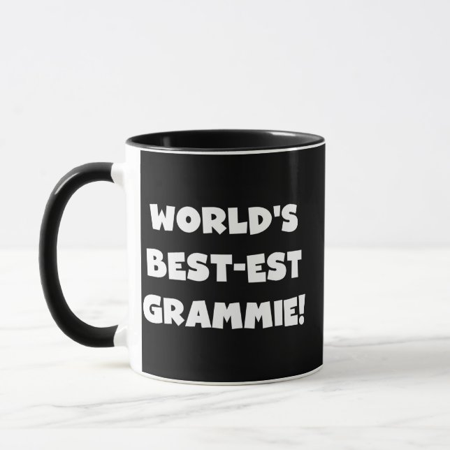 World's Best-est Grammie White T-shirts and Gifts Mug (Left)