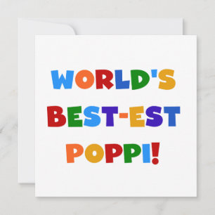 World's Best-est Poppi Bright Colours Gifts