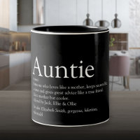 World's Best Ever Aunt, Auntie Definition Modern