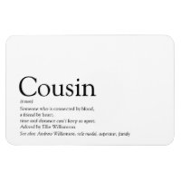 World's Best Ever Cousin Definition