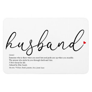 World's Best Ever Husband Definition Magnet