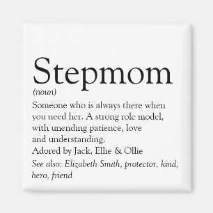 World's Best Ever Stepmom, Stepmother Definition Magnet