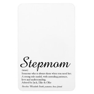 World's Best Ever Stepmom, Stepmother Definition Magnet