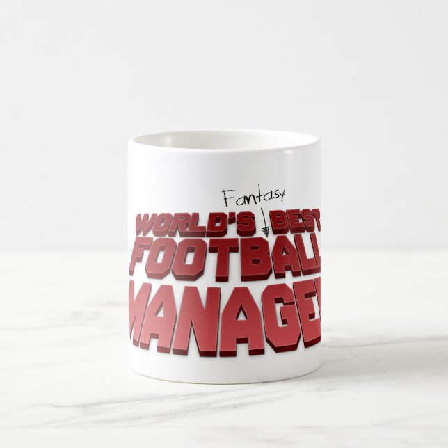 World's Best Fantasy Football Manager Coffee Mug (Center)